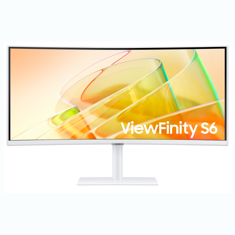 Samsung ViewFinity S6 S65TC 34" VA QHD UltraWide Curved Thunderbolt 4 Monitor