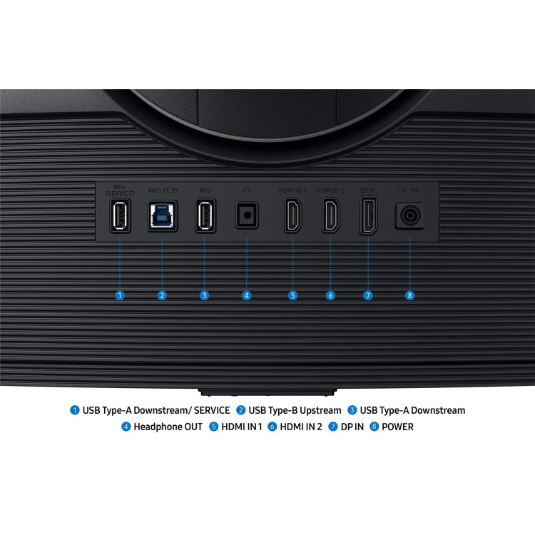 Samsung Odyssey G7 G75F 37" VA 4K UHD 165Hz 1ms Curved Gaming Monitor