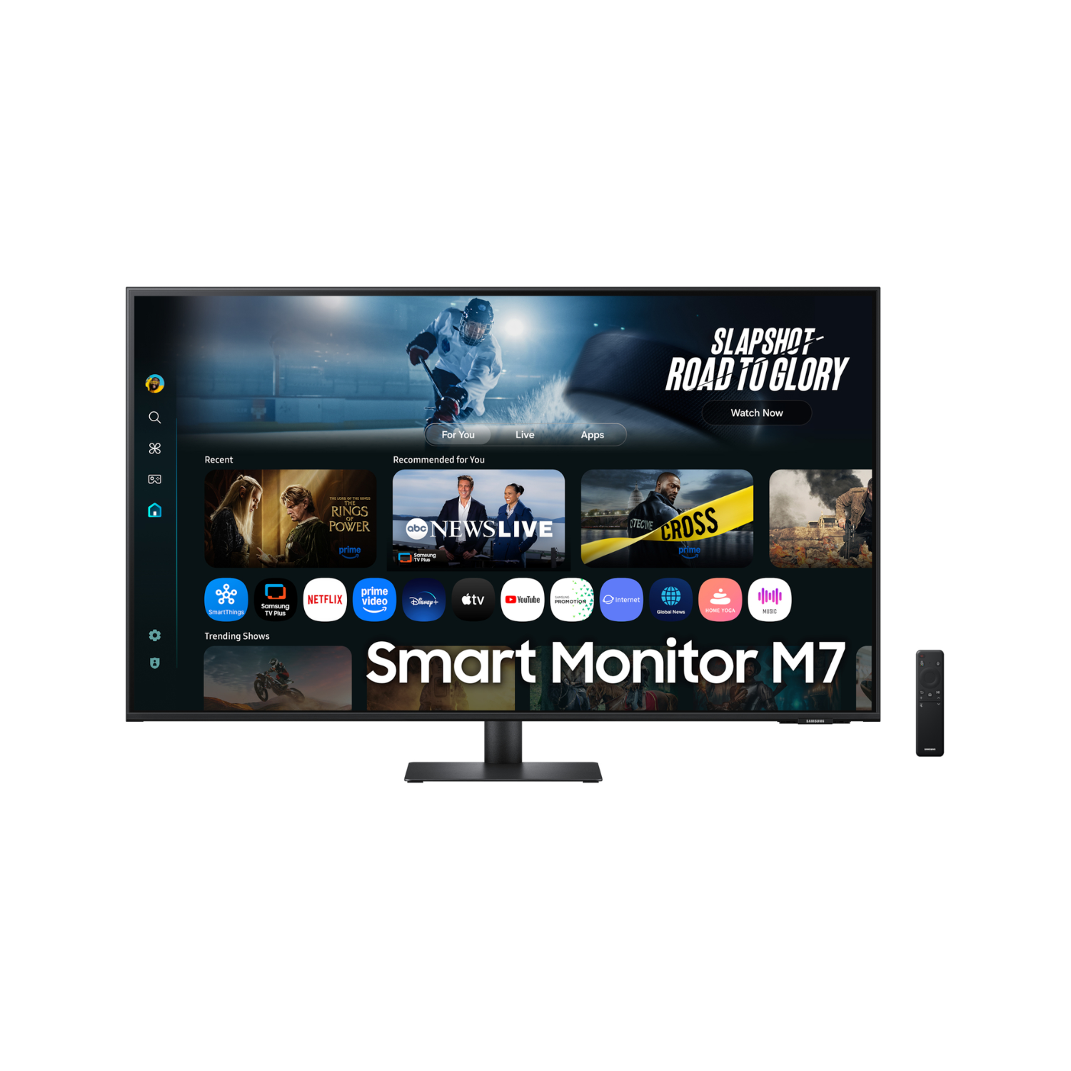 M7 M70F 43 VA 4K UHD USB C Smart Monitor