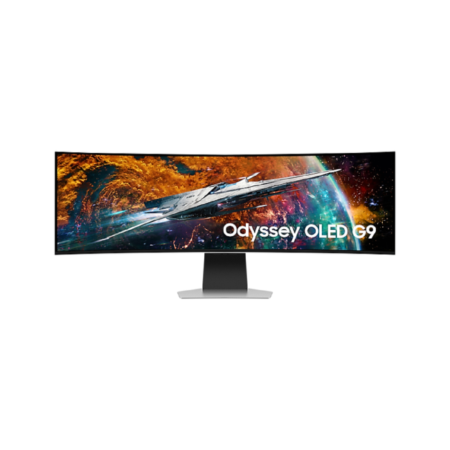 Samusung Odyssey G95SC 49" DQHD OLED 240Hz Curved Gaming Monitor