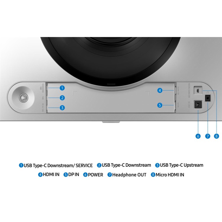 Samsung Odyssey G91SD 49" OLED DQHD 144Hz 0.03ms Curved Gaming Monitor