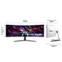Samsung Odyssey Neo G9 G95NC 57" VA Dual UHD 240Hz 1ms Curved Gaming Monitor