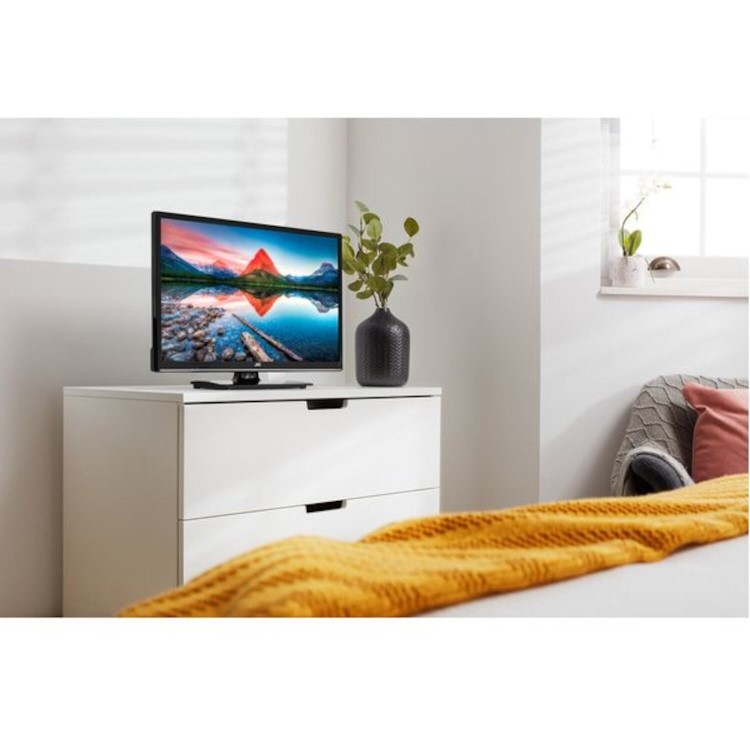 Grade A2 Refurb JVC LT-24C685 24" Smart LED TV with Built-in DVD Player