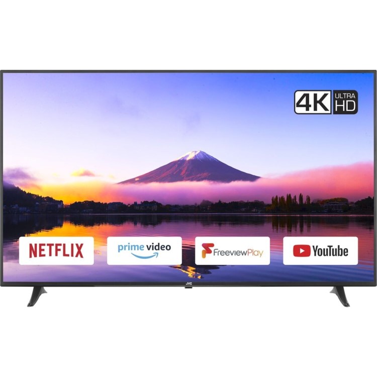 Refurbished -  Grade A1 - JVC LT-65C880 65" 4K Ultra HD Smart HDR LED TV with 1 Year Warranty