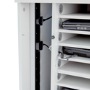 LapCabby Lyte Single Door 10 Laptops or Chromebooks and Tablets up to 15.6" Charging Trolley