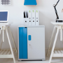 LapCabby Lyte Single Door 10 Laptops or Chromebooks and Tablets up to 15.6" Charging Cabinet