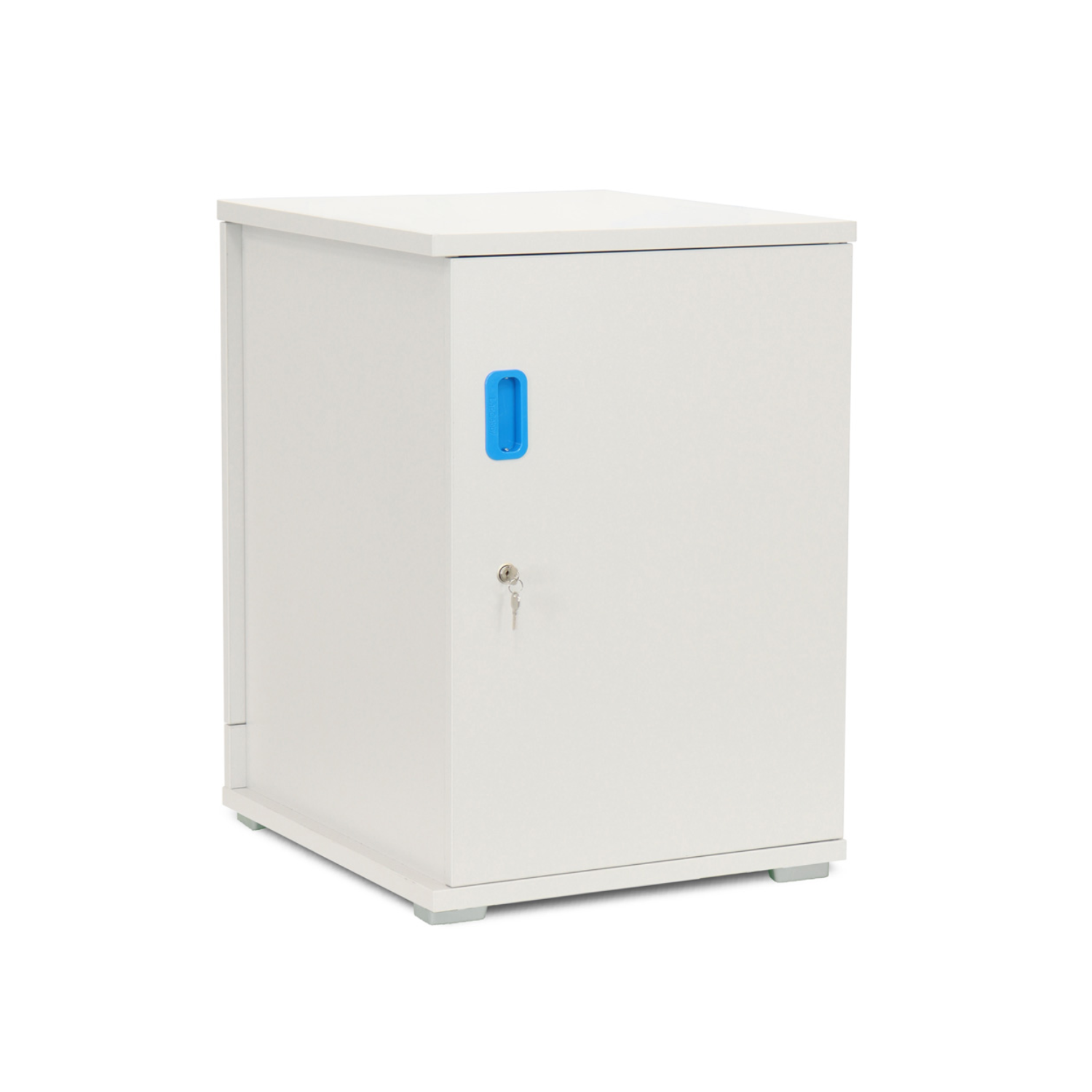 Lyte Single Door Plastic Shelf 16 Laptops or Chromebooks Tablets up to 15.6 Charging Cabinet