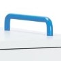 Lapcabby Lyte 16 Single Door Metal Shelf Mobile - 16-Device Mobile Charging Trolley for Laptops Tablets & Chromebooks up to 15.6" - Horizontal