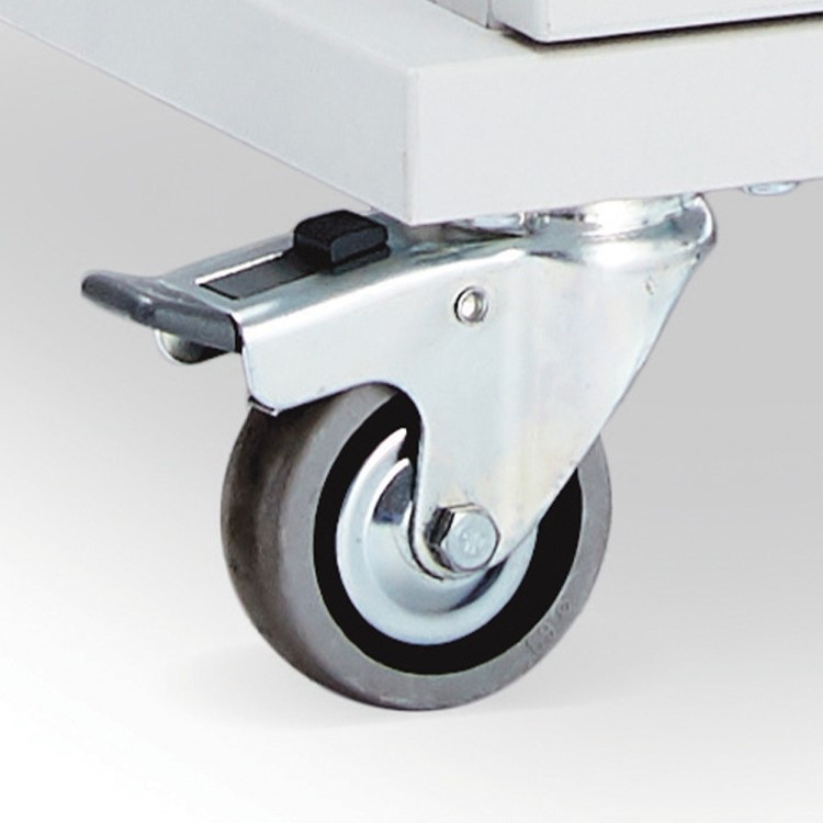 Lapcabby Lyte 16 Single Door Metal Shelf Mobile - 16-Device Mobile Charging Trolley for Laptops Tablets & Chromebooks up to 15.6" - Horizontal