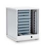 Lapcabby Lyte 16 Single Door Metal Shelf  Horizontal - 16-Device Charging Cabinet for Laptops Tablets & Chromebooks up to 15.6"