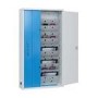 20-Device Wall Mounted Charging Cabinet for Smartphones Mobile Phones and Tablets up to 13" – Vertical