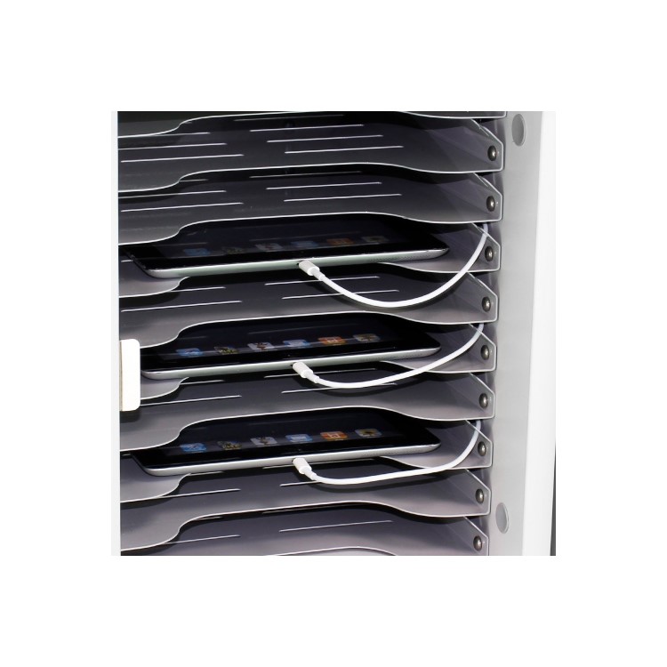 Lapcabby Lyte Single Door 30 Tablet Charging Trolley static