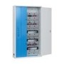 30-Device Wall Mounted Charging Cabinet for Smartphones and Mobile Phones up to 13" – Vertical