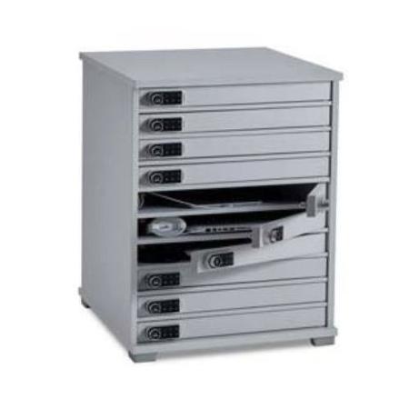 LapCabby Mini Multi Door - 10 Mini Devices - Tablets - Ipods - Iphones - Ipads Up To 8 Inches