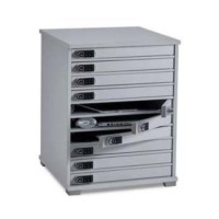 LapCabby 10 Multi Door - 10 Tablets - Laptops - Netbooks Or Chromebooks Up To 15.6 Inches