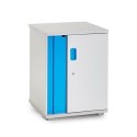 LYTE10SDBL LapCabby Lyte Single Door 10 Laptops or Chromebook and Tablet up to 15.6" Charging Trolley