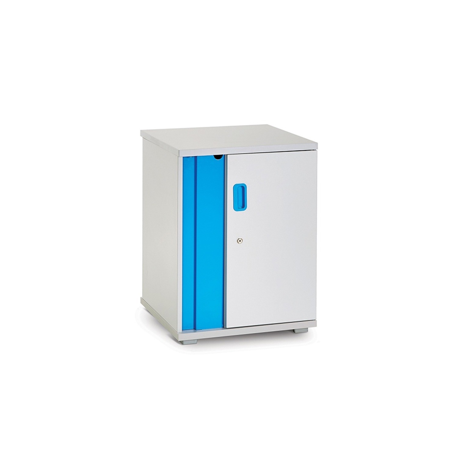 Lyte Single Door 10 Laptops or Chromebook Tablet up to 15.6 Charging Trolley