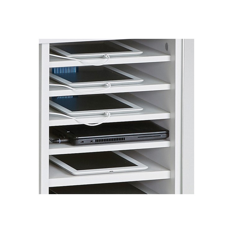 LapCabby Lyte 16 Multi Door Cabinet for 16 Chromebooks