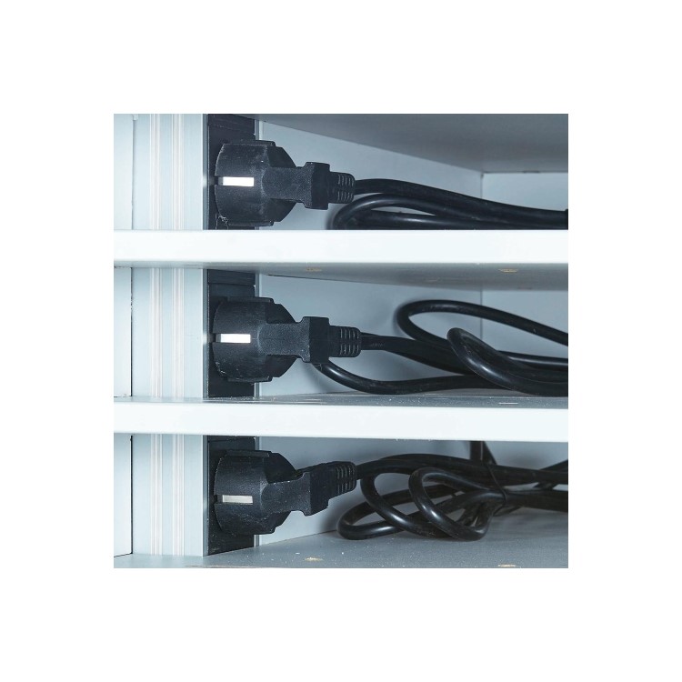 LapCabby Lyte 16 Multi Door Cabinet for 16 Chromebooks