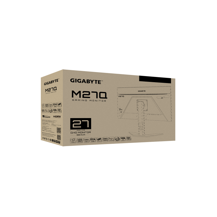 Gigabyte M27Q 27" QHD IPS 170Hz Gaming Monitor