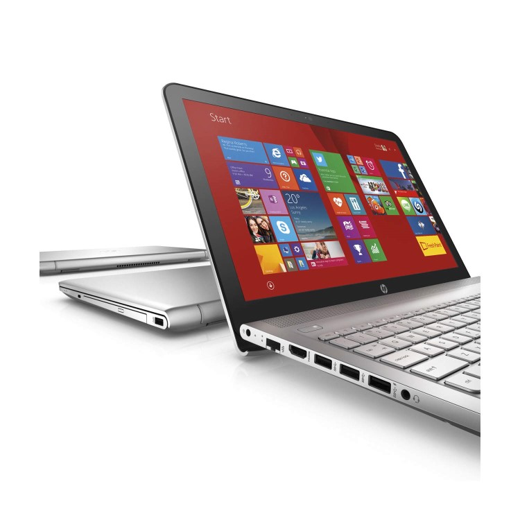Hewlett Packard HP ENVY 15-ae000na Core i5-5200U 8GB 1TB DVDRW NVIDIA GeForce 940M 2GB 15.6" Windows 8.1 Gaming Laptop in Silver / Black