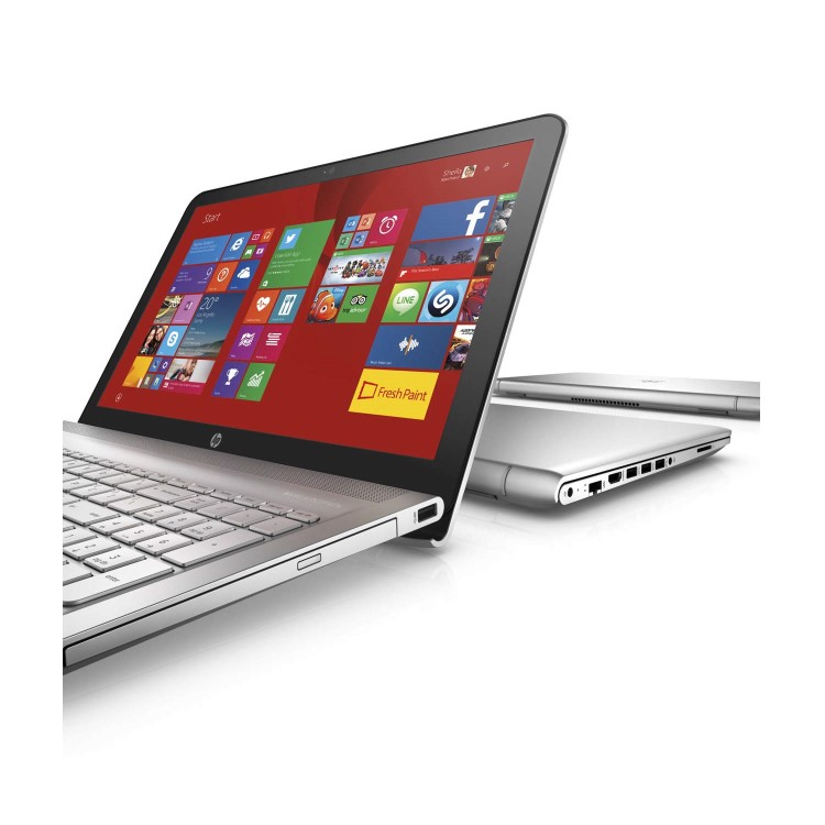 Hewlett Packard HP ENVY 15-ae000na Core i5-5200U 8GB 1TB DVDRW NVIDIA GeForce 940M 2GB 15.6" Windows 8.1 Gaming Laptop in Silver / Black
