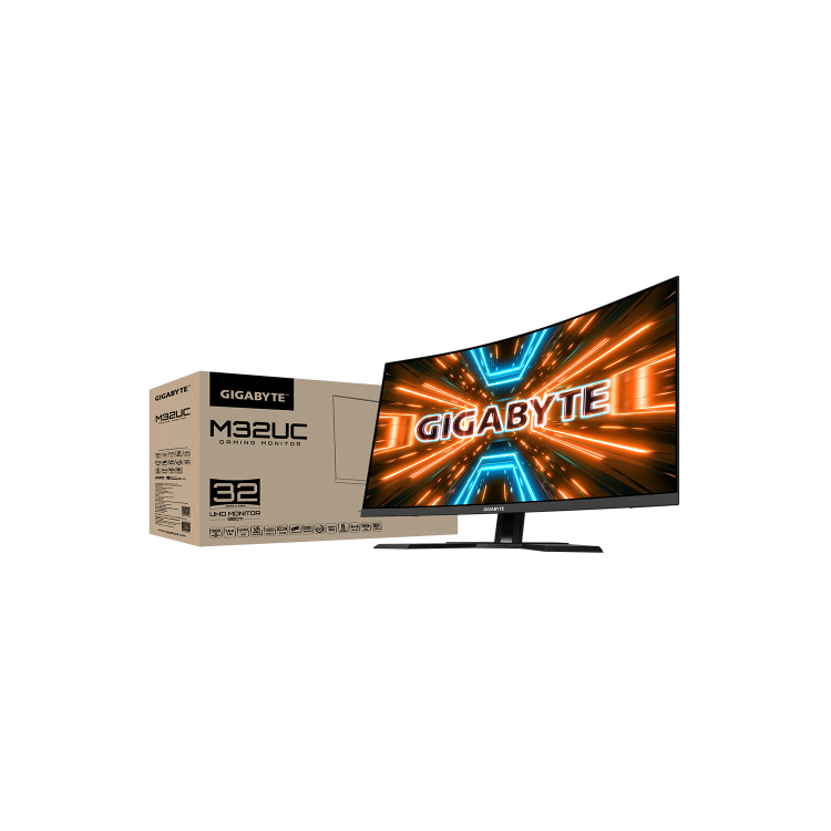 Gigabyte M32UC-EK 32" UHD 4K VA 144Hz Curved Gaming Monitor