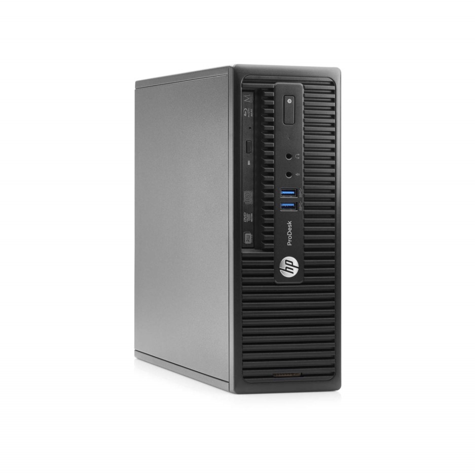 Hewlett Packard HP ProDesk 400 SFF Core i34160 4GB 128GB Windows 10 Professional Desktop