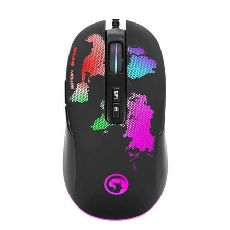 Marvo Scorpion M422 USB RGB LED Black Programmable Gaming Mouse