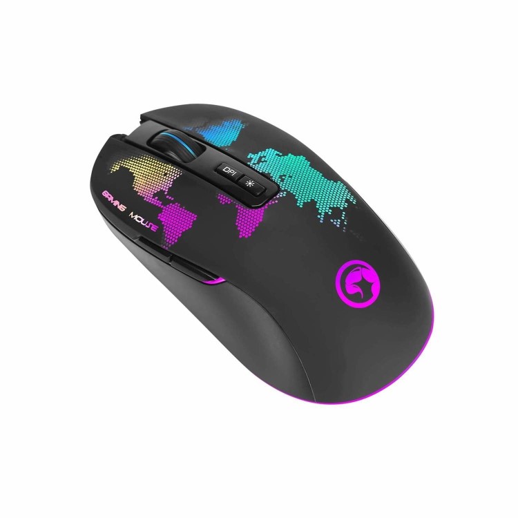 Marvo Scorpion M422 USB RGB LED Black Programmable Gaming Mouse