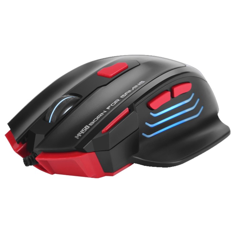 Marvo Scorpion M450 USB 7 Colour LED Black Programmable Gaming Mouse