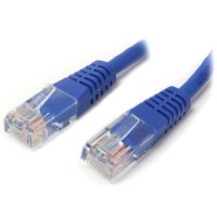 StarTech.com 15 ft Cat5e Blue Molded RJ45 UTP Cat 5e Patch Cable - 15ft Patch Cord