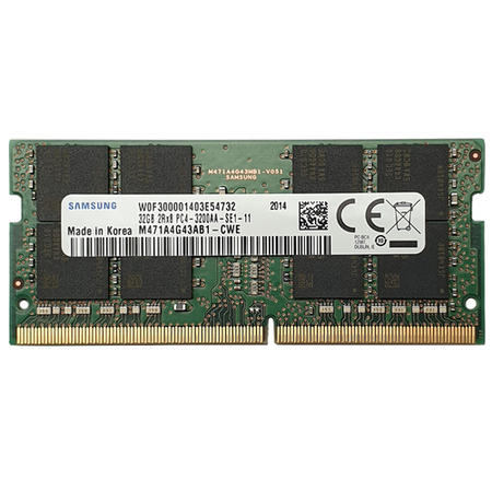 Samsung 32GB (1x32GB) SODIMM 3200MHz DDR4 Laptop Memory