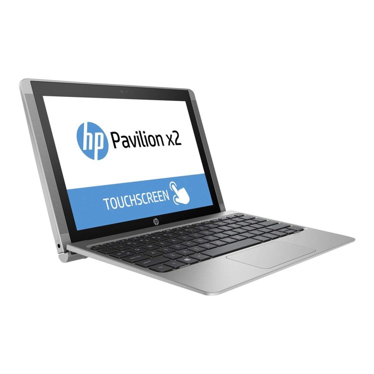 Hewlett Packard HP X2 10-n000na Atom Z3736 2GB 32GB SSD 10.1" Touchscreen Windows 8.1 Convertible Laptop In Silver