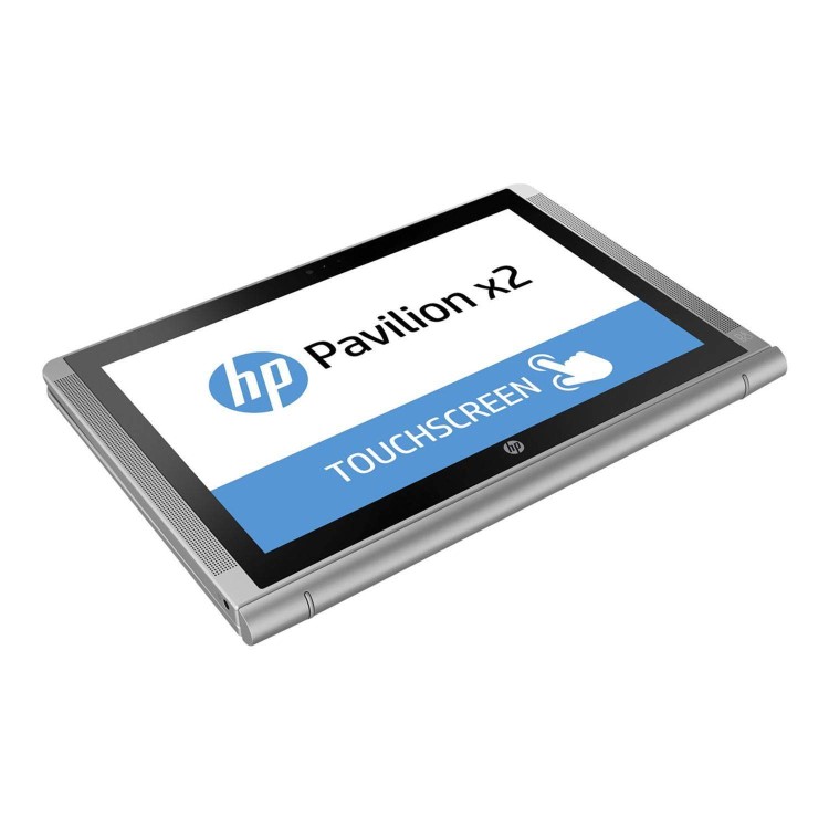 Hewlett Packard HP X2 10-n000na Atom Z3736 2GB 32GB SSD 10.1" Touchscreen Windows 8.1 Convertible Laptop In Silver