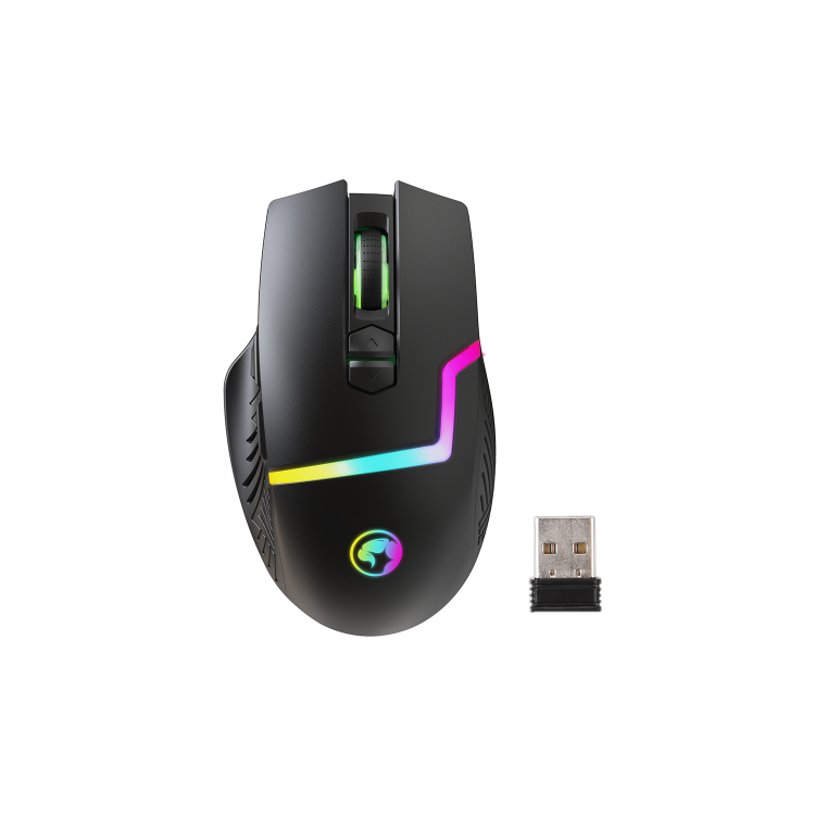 Marvo Scorpion RGB Wireless and Wired Dual Mode Gaming Mouse Black