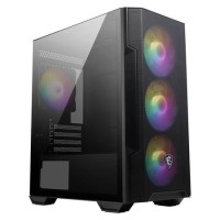 MSI MAG FORGE M100R Mid Tower Gaming Case Black