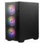 MSI MAG FORGE M100R Mid Tower Gaming Case Black