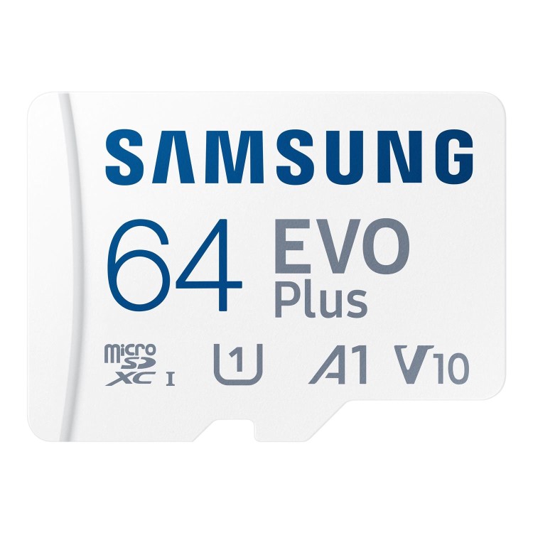 Samsung EVO Plus 64GB UHS-1 Micro SD Card Memory Card + SD Adapter