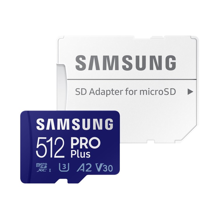Samsung PRO Plus 512GB UHS-1 Micro SD Card Memory Card + SD Adapter