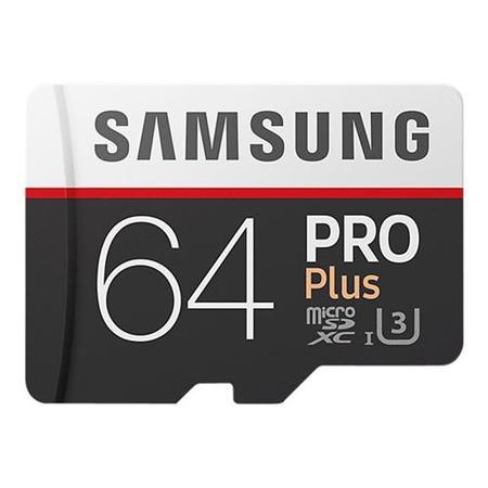 Samsung PRO Plus 64GB MicroSD Card with Adapter