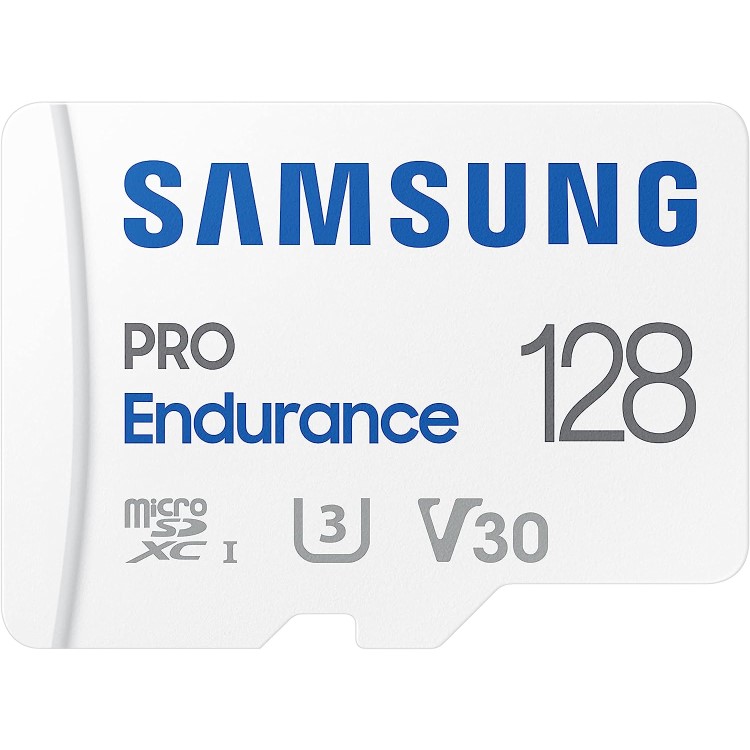 Samsung PRO Endurance 128GB MicroSD Card + Adapter