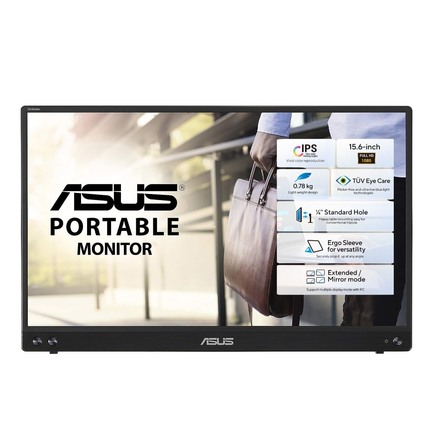 ZenScreen MB166C 15.6 IPS Full HD USB C Portable Monitor