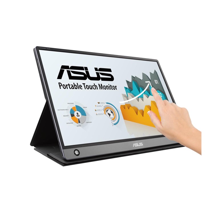 ASUS ZenScreen MB16AMT 15.6" Full HD USB-C Portable Touchscreen Monitor