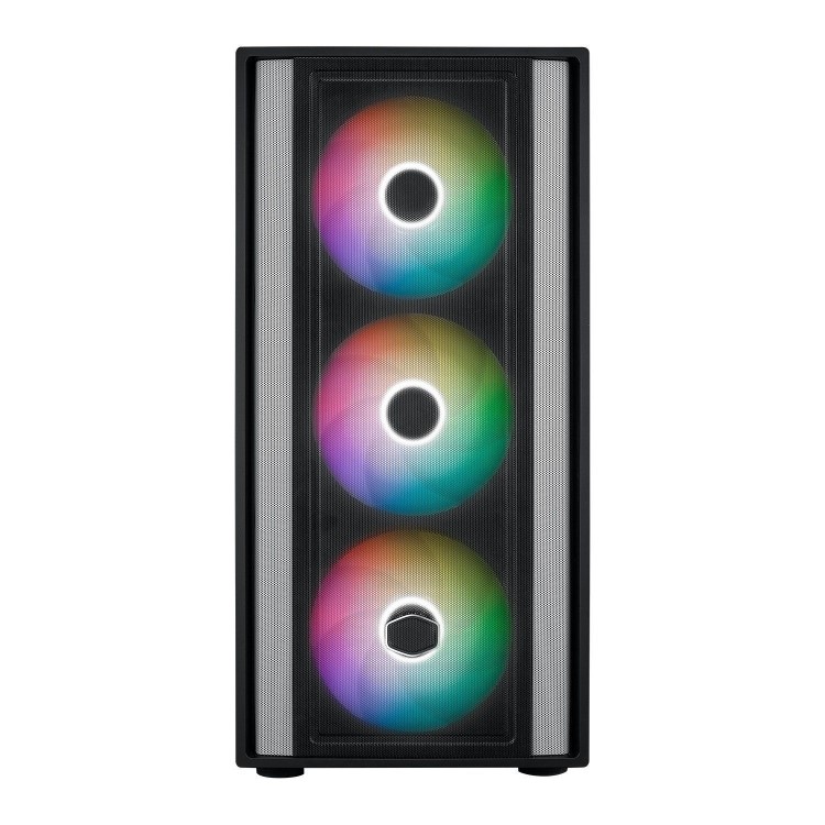 Cooler Master MasterBox 600 RGB Mid Tower Gaming PC Case Black