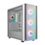Cooler Master MasterBox 600 Mid Tower Gaming PC Case White