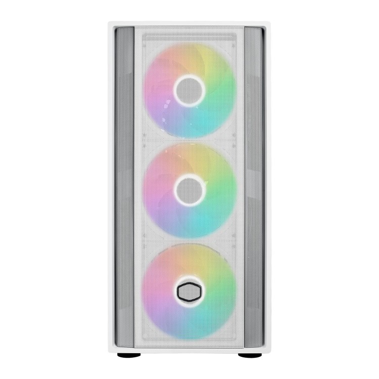 Cooler Master MasterBox 600 Mid Tower Gaming PC Case White