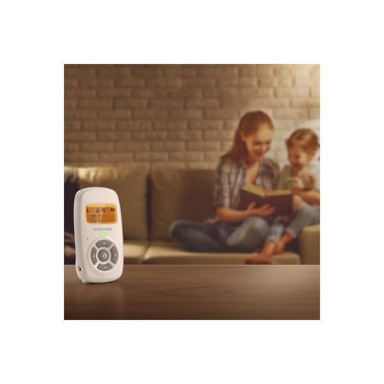 Motorola MBP24 Baby Monitor with 2-way Audio - White