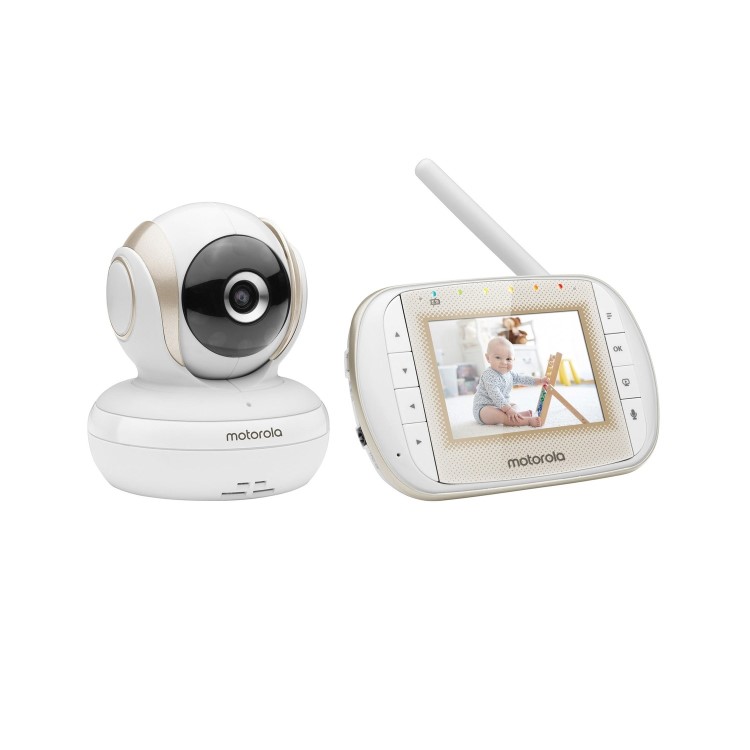 Motorola MBP30A 3" Video Baby Monitor - White