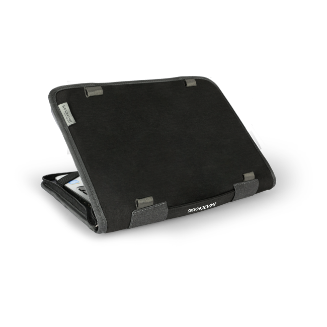 Max Cases Work-In-Slim 11" Notebook Case in Grey